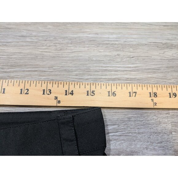 Women's Black Cargo Shorts - Picture 9 of 11